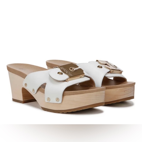 Dr. Scholl's Shoes - Dr. Scholl’s Original Max Too Leather Platform Sandals 7 NWOB